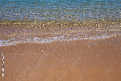 Calm sea water background. Tranquil water landscape with calm surface.