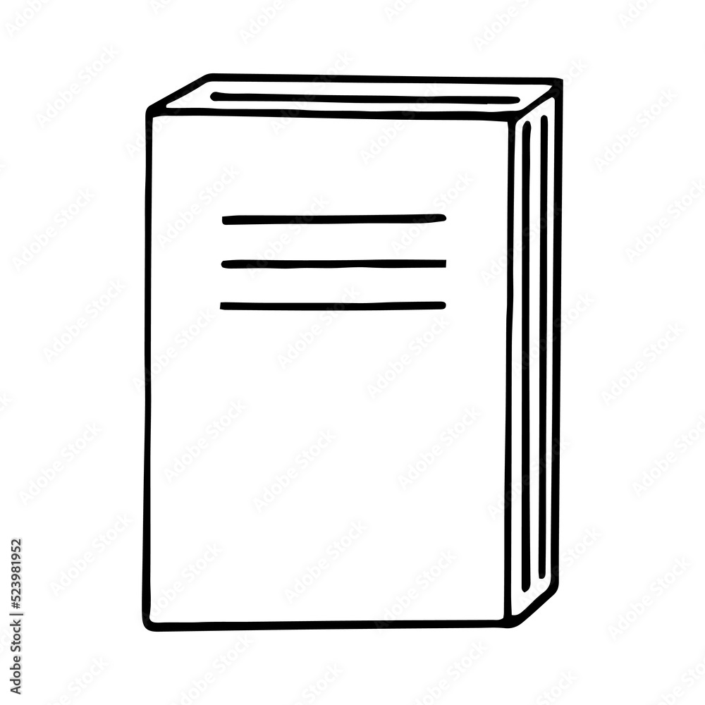 book hand drawn in doodle style. vector, minimalism, monochrome. learning, knowledge, story, reading, fairy tale. book hand drawn in doodle style. vector, minimalism, monochrome. learning, knowledge, story, reading, fairy tale.