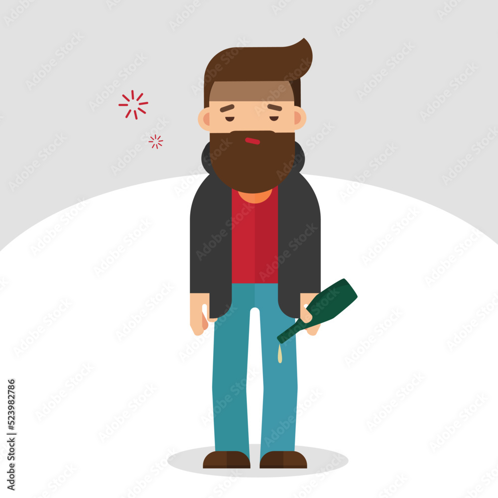 Depression alcoholism addiction concept sad male Depression alcoholism addiction concept sad male