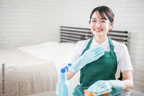 清掃業・家事代行業の女性
 photo
