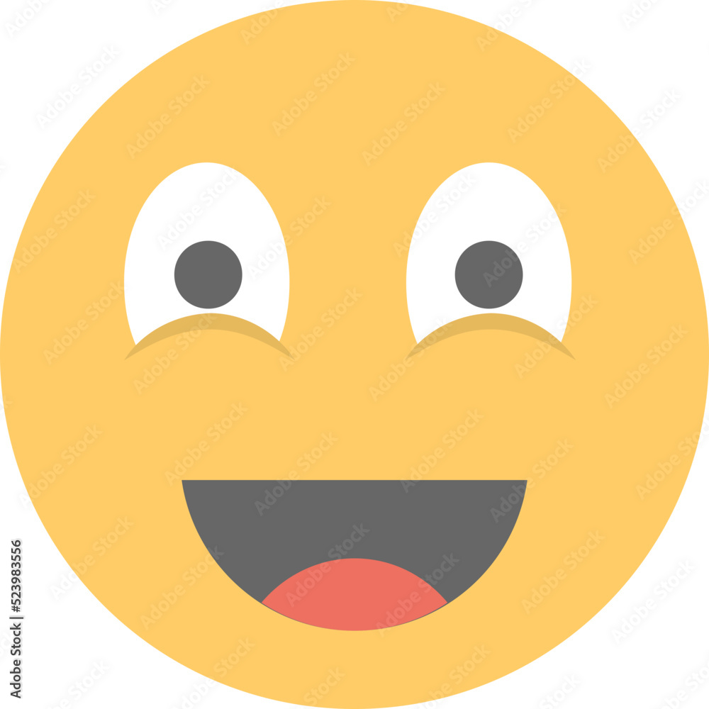 Fototapeta premium Astonished Smiley