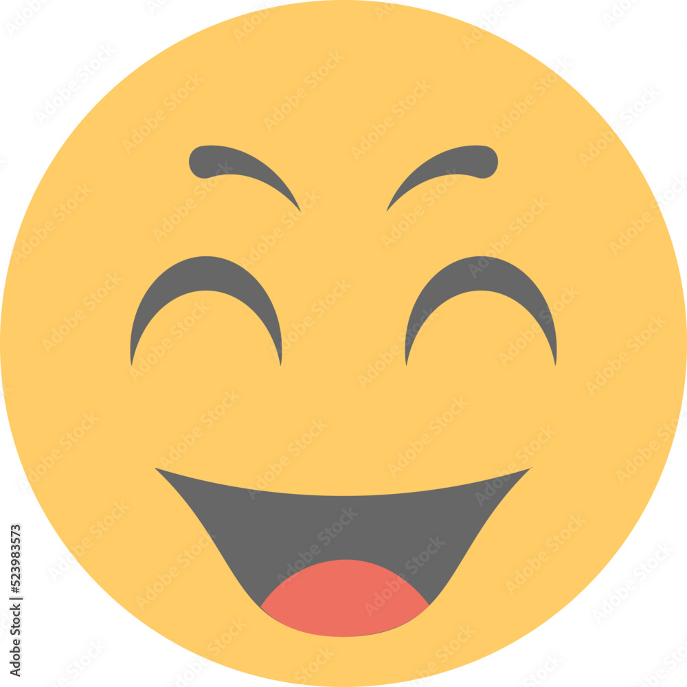Laughing Emoji Expression Laughing Emoji Expression
