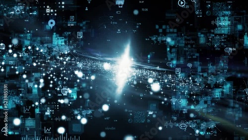 Wallpaper Mural テクノロジーイメージ Torontodigital.ca