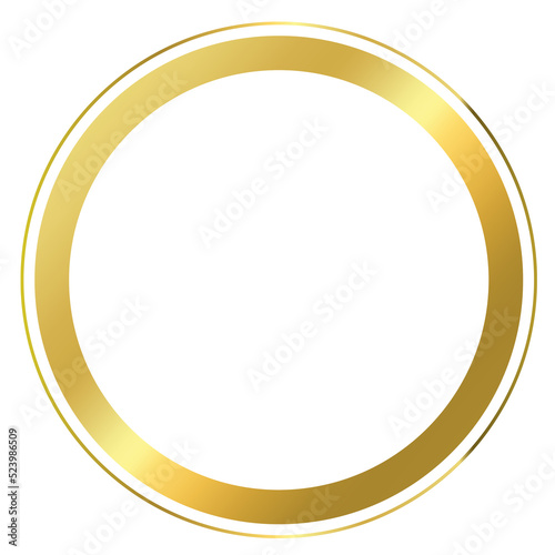 Abstract shapes in art deco style..gold circle