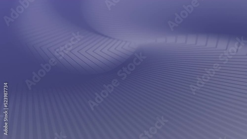 Loopable abstract digital neon geometric tunnel background. 4K futuristic sparkling animation pattern with very peri and purple colors. Technology and cyber concept with copy space