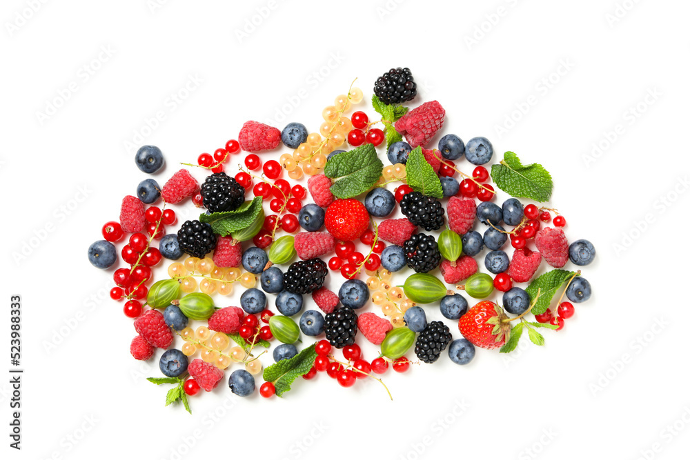 Concept of fresh food, fresh tasty berries Concept of fresh food, fresh tasty berries