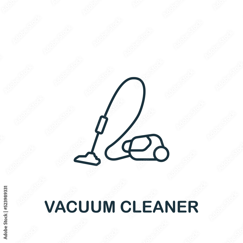 Vacuum Cleaner icon. Line simple icon for templates, web design and infographics Vacuum Cleaner icon. Line simple icon for templates, web design and infographics