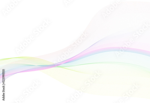 Sound waves abstract PNG vector Style