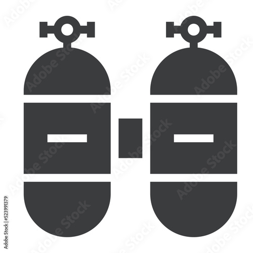 Oxygen Cylinder Icon