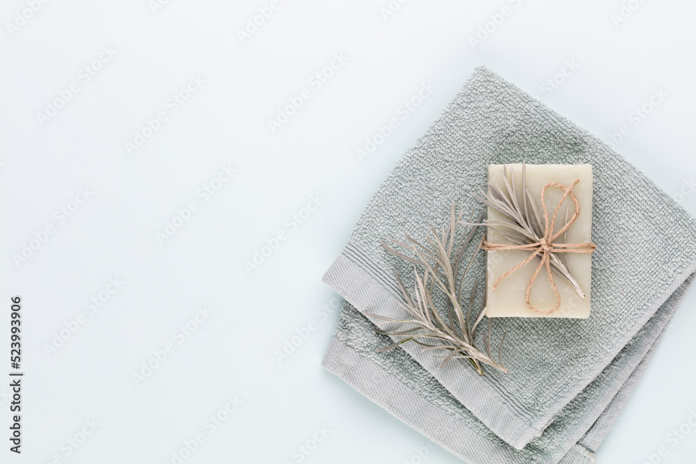 Handmade natural soap with herbal. Handmade natural soap with herbal.