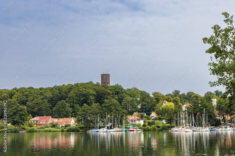 Fototapeta premium Cityscape Ratzeburg in Schleswig-Holstein in Germany