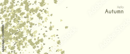 Autumn leaves or flowers splash vector design concept, hello autumn, autumn season, can be used for autumn card, autumn background, autumn sale offer.