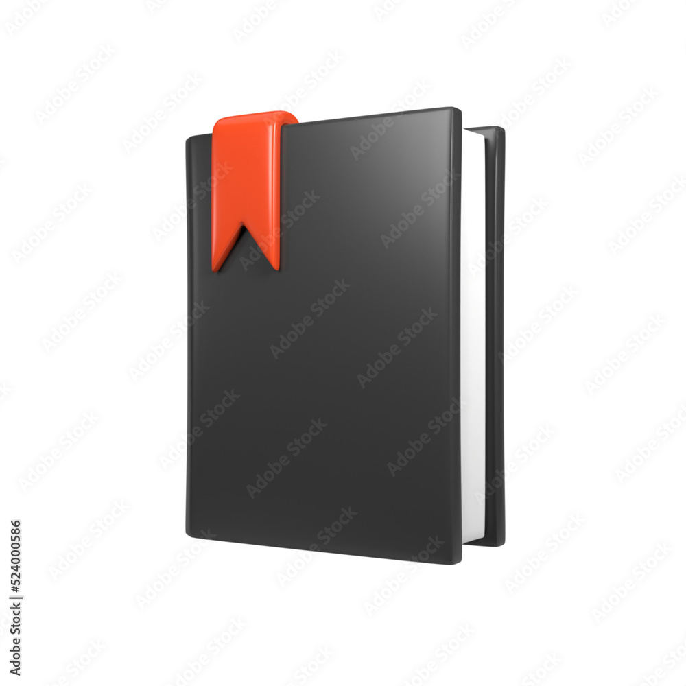 book 3d illustration book 3d illustration