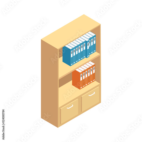 Isometric Office Rack