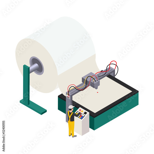 Paper Production Icon