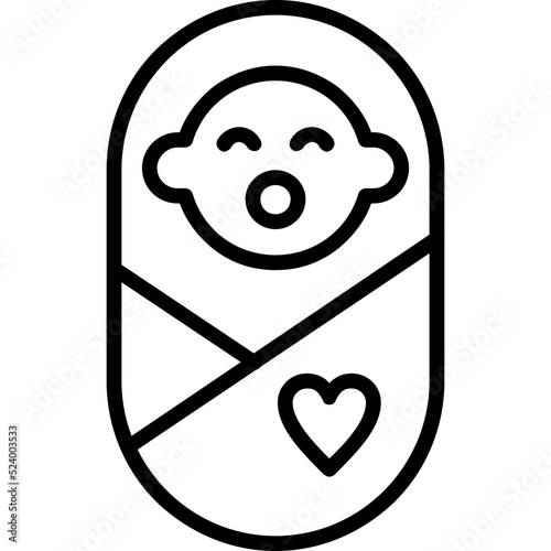 Born Baby Icon