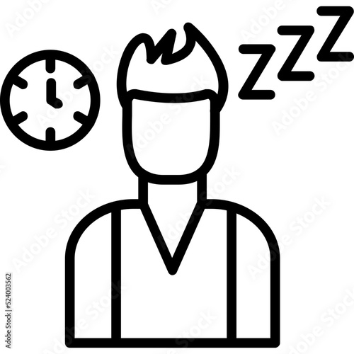 Drowsiness Icon