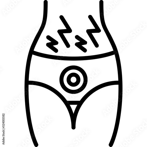 Abdominal Pain Icon