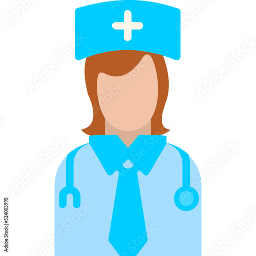 Pediatrician Female Icon