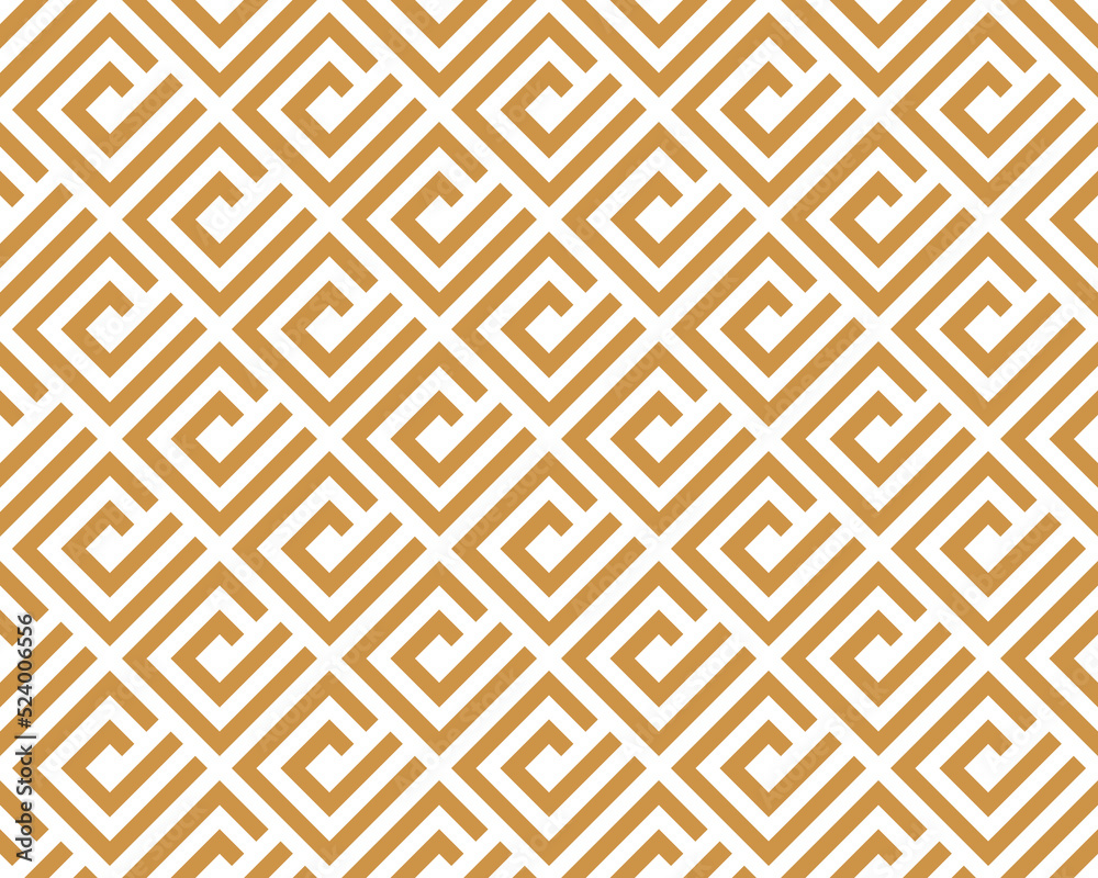 Abstract geometric pattern. A seamless vector background. White and gold ornament. Graphic modern pattern. Simple lattice graphic design Abstract geometric pattern. A seamless vector background. White and gold ornament. Graphic modern pattern. Simple lattice graphic design