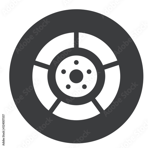 Drum Brake Icon