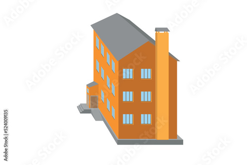 school, hostel or hotel building