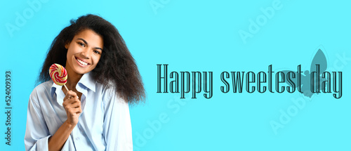 Pretty African-American wom...