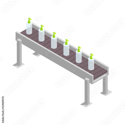 Cosmetics Production Icon