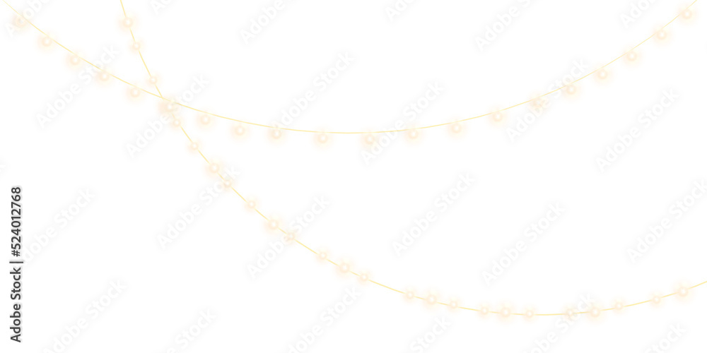 Glowing Lights garland png transperent backgraund Glowing Lights garland png transperent backgraund