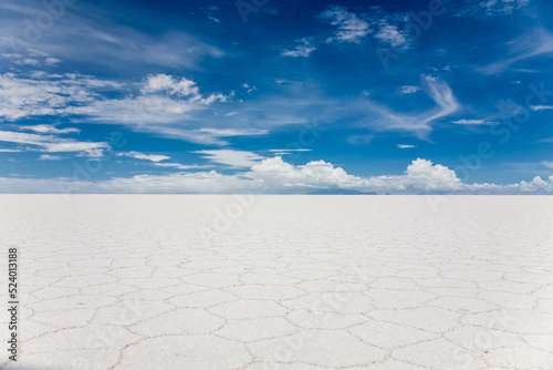 Worlds largest salt flat Salar de Uyuni, Bolivia. South America nature