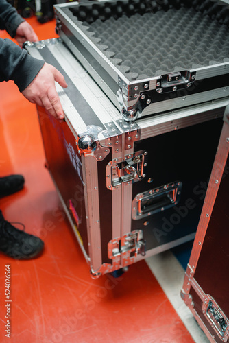 a worker taking a hardcase to work