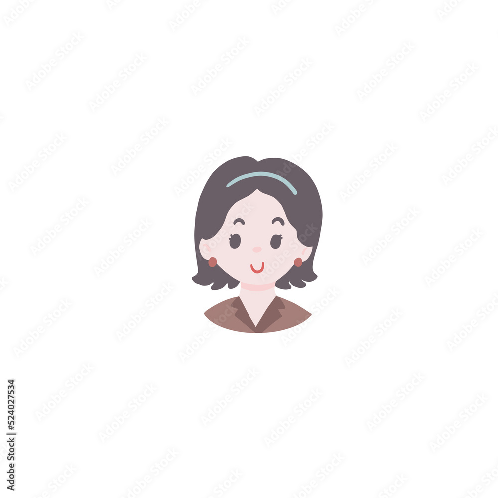 avatar businesswoman for social user avatar businesswoman for social user