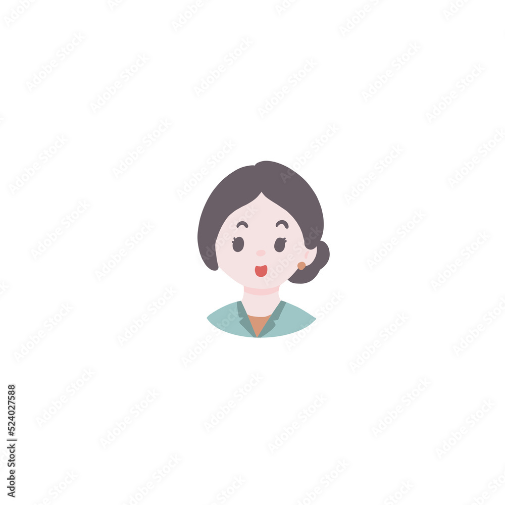 avatar businesswoman for social user avatar businesswoman for social user