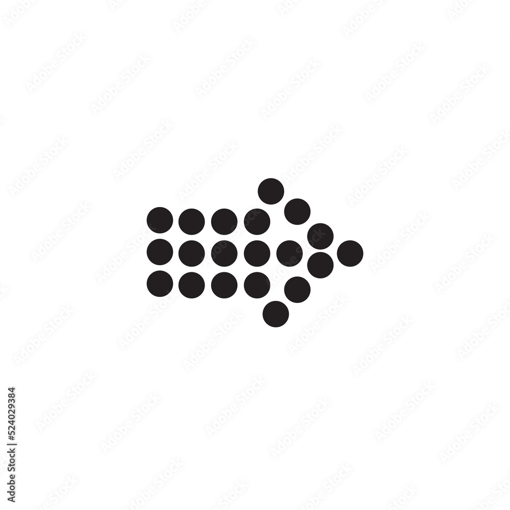 Arrow icon vector flat design illustration Arrow icon vector flat design illustration
