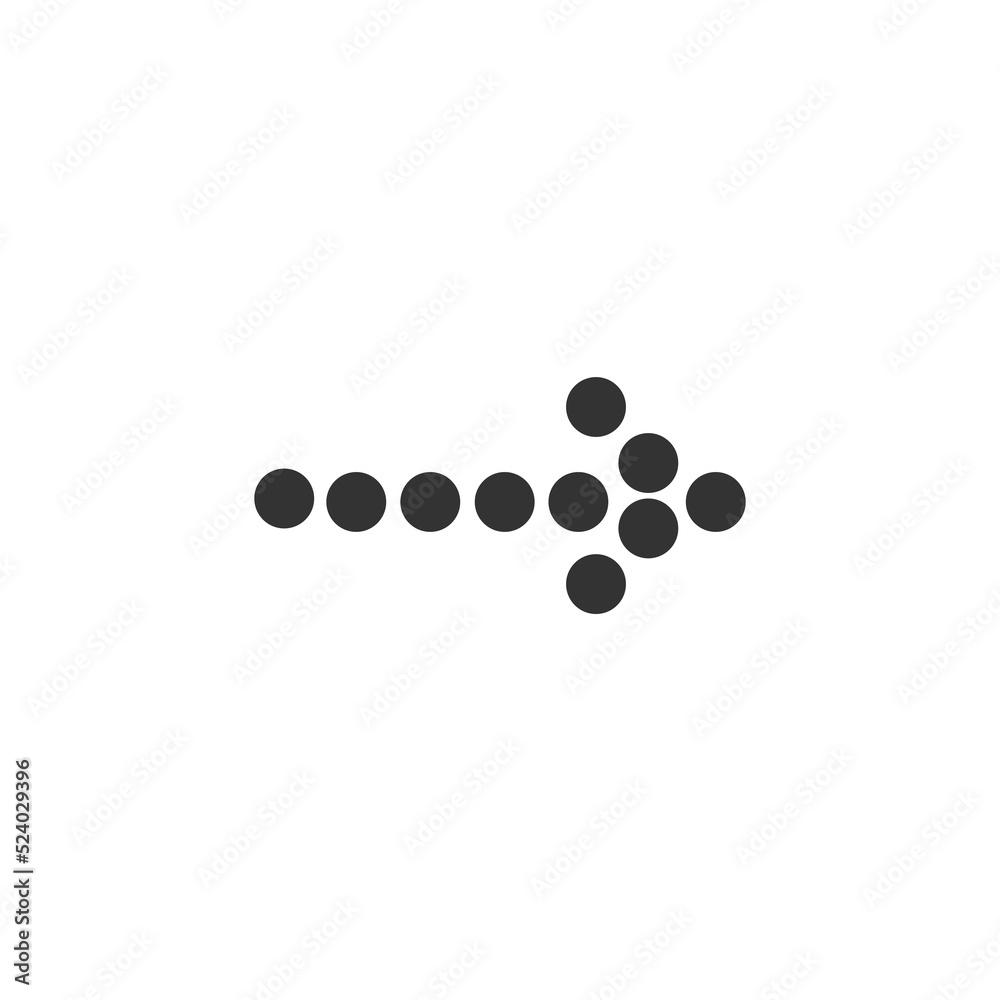 Arrow icon vector flat design illustration Arrow icon vector flat design illustration