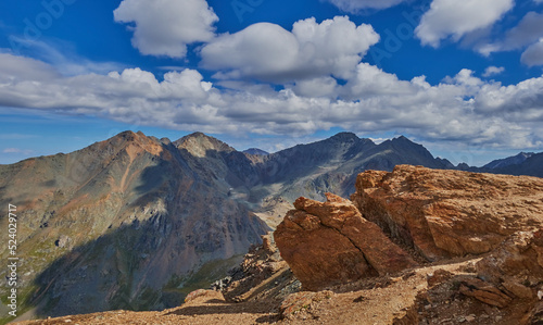 peak of the mountain