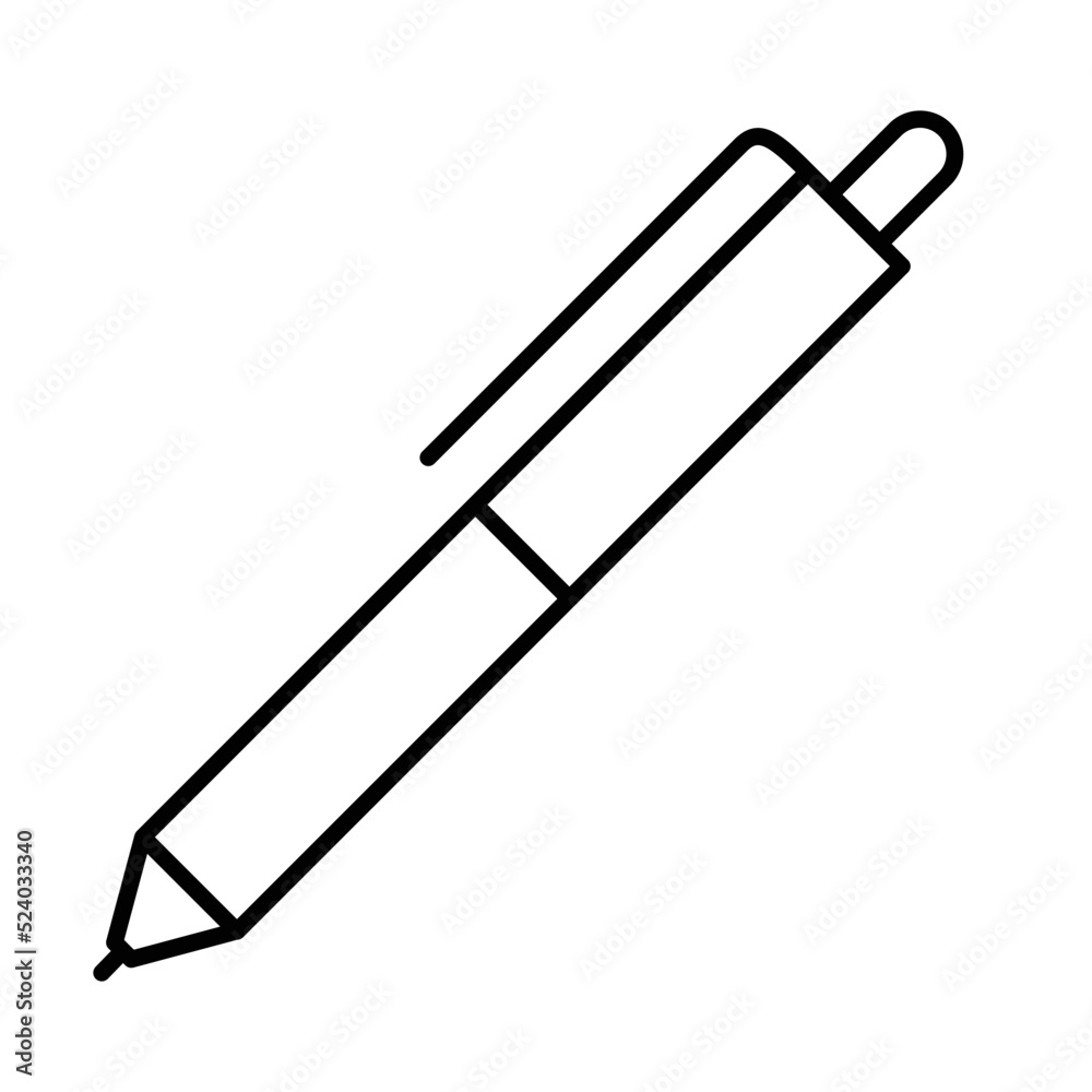 illustration of a pencil illustration of a pencil