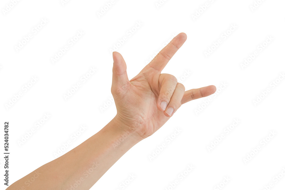Man hand gesture isolated on transparent background - PNG format. Man hand gesture isolated on transparent background - PNG format.