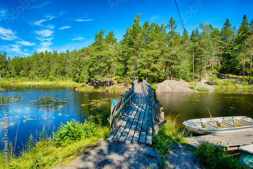 Wanderparadies Haldenkanalen - Honningen bei Schweden
