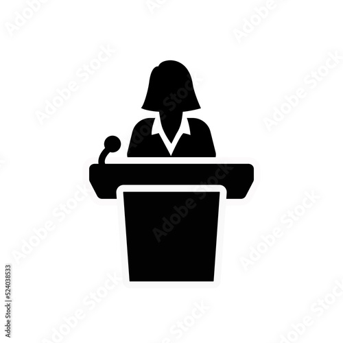 Speech Icon. Professional, pixel perfect icon optimized for both large and small resolutions.