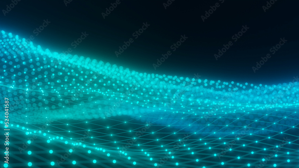 Abstract background with waves Abstract background with waves