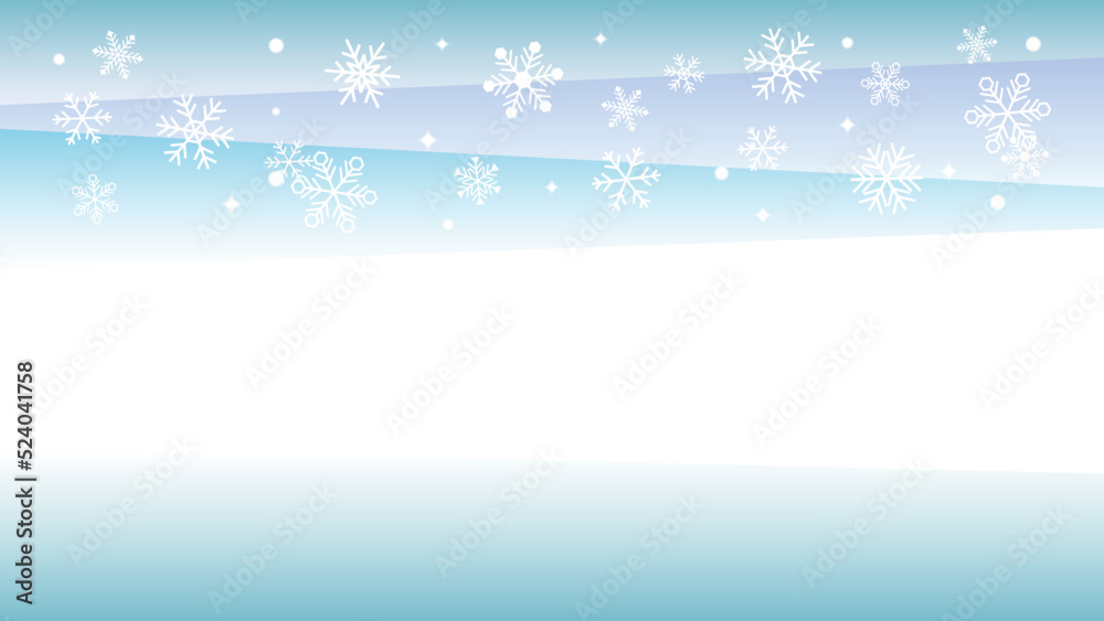 雪の結晶の背景素材