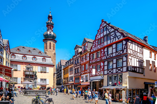 Marktplatz in Cochem, Mosel, Deutschland  photo