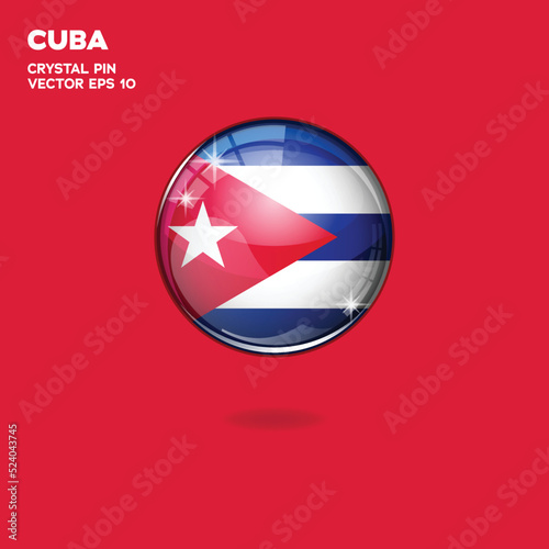 Free Download Cuba Flag 3D Buttons - GFXLoad