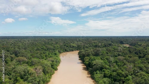 4k Aerial shot for amazon river and the rain forest in brazil rainforest.
shot on MAVIC 2 PRO hasselblad rendered prores 422HQ REC709