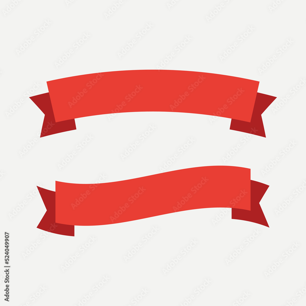 Colorful Ribbon Banners. Set of Ribbons Banners. Banners set and colorful Ribbon flag isolated on white background. Ribbon Banner simple flat design Colorful Ribbon Banners. Set of Ribbons Banners. Banners set and colorful Ribbon flag isolated on white background. Ribbon Banner simple flat design