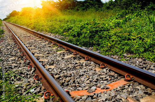 railway in the countryside