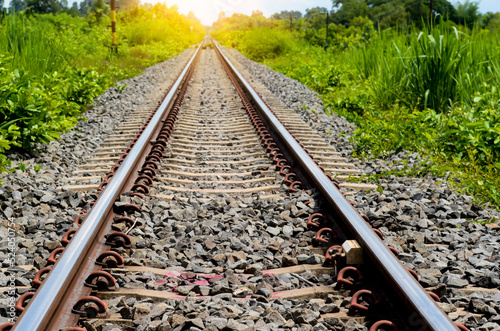 railway in the countryside