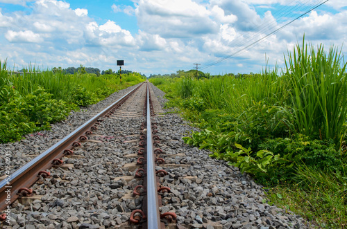railway in the countryside