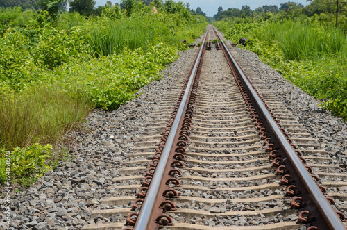 railway in the countryside